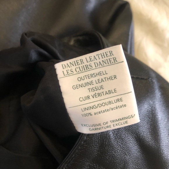 Danier Vintage Leather Pants - Picture 6 of 9